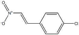 1-(4-CHLOROPHENYL)-2-NITROETHYLENE Struktur