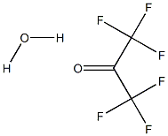 HEXAFLUOROACETONE MONOHYDRATE Struktur