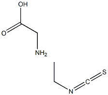 ETHYL ISOTHIOCYANATE GLYCINATE Struktur