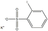 potassium 2-iodobenzenesulfonate Struktur