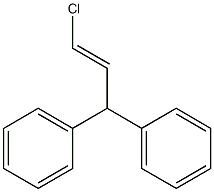 3,3-diphenylpropenylchloride Struktur