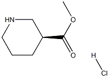 METHYL S-3-PIPERIDINECARBOXYLATE HYDROCHLORIDE Struktur