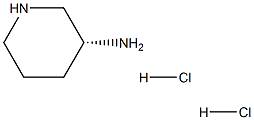 R/S-3-AMINOPIPERIDINE.2HCL Struktur