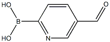 5-FORMYLPYRIDIN-2-BORONIC ACID Struktur