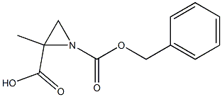 1-BENZYL 2-METHYL AZIRIDINE-1,2-DICARBOXYLATE Struktur