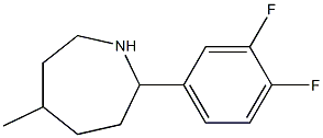 2-(3,4-DIFLUOROPHENYL)-5-METHYLAZEPANE Struktur