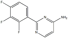 2-(4-TRIFLUOROPHENYL)-4-AMINOPYRIMIDINE Struktur