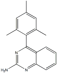 4-MESITYLQUINAZOLIN-2-AMINE Struktur