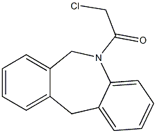 5-(CHLOROACETYL)-6,11-DIHYDRO-5H-DIBENZO[B,E]AZEPINE Struktur