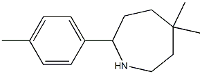 5,5-DIMETHYL-2-(4-METHYLPHENYL)AZEPANE Struktur