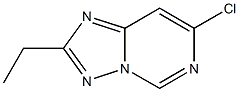 7-CHLORO-2-ETHYL[1,2,4]TRIAZOLO[1,5-C]PYRIMIDINE Struktur