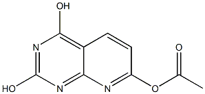 ACETIC ACID 2,4-DIHYDROXY-PYRIDO[2,3-D]PYRIMIDIN-7-YL ESTER Struktur