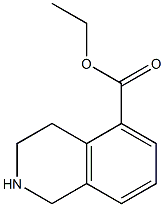 ETHYL 1,2,3,4-TETRAHYDROISOQUINOLINE-5-CARBOXYLATE Struktur