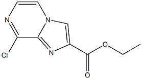 ETHYL 8-CHLOROIMIDAZO[1,2-A]PYRAZINE-2-CARBOXYLATE Struktur