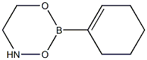 2-(1-cyclohexenyl)-1,3,4,2-dioxazaborinane Struktur