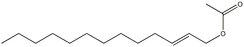 tridec-2-enyl acetate Struktur