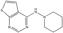 N4-piperidinothieno[2,3-d]pyrimidin-4-amine Struktur