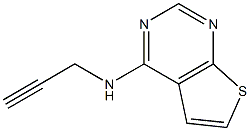 N4-prop-2-ynylthieno[2,3-d]pyrimidin-4-amine Struktur