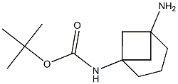 tert-butyl 5-aminobicyclo[3.1.1]hept-1-ylcarbamate Struktur