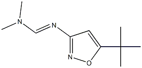 N'-[5-(tert-butyl)-3-isoxazolyl]-N,N-dimethyliminoformamide Struktur