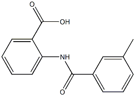 2-[(3-methylbenzoyl)amino]benzenecarboxylic acid Struktur