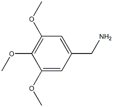 1-(3,4,5-trimethoxyphenyl)methanamine Struktur