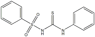 [(anilinocarbothioyl)amino](dioxo)phenyl-lambda~6~-sulfane Struktur