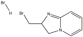 2-(bromomethyl)-2,3-dihydroimidazo[1,2-a]pyridine hydrabromide Struktur