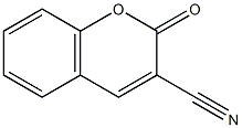 2-oxo-2H-chromene-3-carbonitrile Struktur