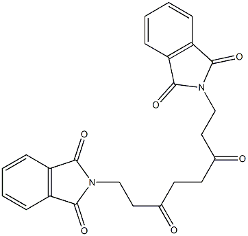 2-[8-(1,3-dioxo-2,3-dihydro-1H-isoindol-2-yl)-3,6-dioxooctyl]isoindoline-1,3-dione Struktur