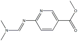 methyl 6-{[(dimethylamino)methylidene]amino}nicotinate Struktur