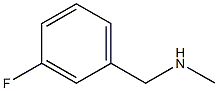 N-(3-fluorobenzyl)-N-methylamine Struktur