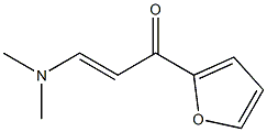 3-(dimethylamino)-1-(2-furyl)prop-2-en-1-one Struktur