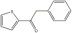 2-phenyl-1-(2-thienyl)ethan-1-one Struktur