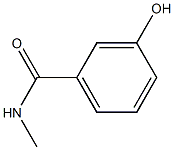 3-hydroxy-N-methylbenzamide Struktur