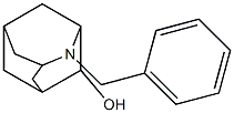 2-benzyl-2-azatricyclo[3.3.1.1~3,7~]decan-4-ol Struktur