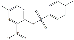 6-methyl-2-nitro-3-pyridyl 4-methylbenzene-1-sulfonate Struktur