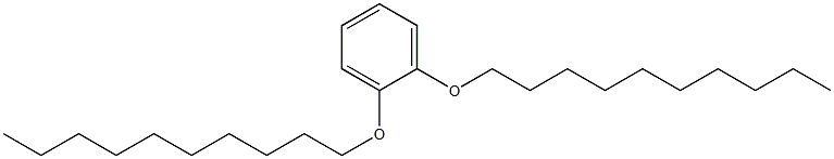 1-[2-(decyloxy)phenoxy]decane Struktur