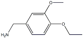 1-(4-ethoxy-3-methoxyphenyl)methanamine Struktur