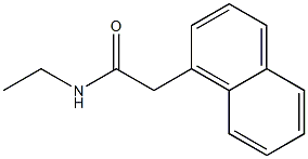 N-ethyl-2-(1-naphthyl)acetamide Struktur