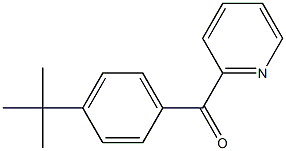 (4-tert-butylphenyl)(pyridin-2-yl)methanone Struktur