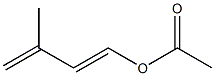 (E)-3-methylbuta-1,3-dienyl acetate Struktur