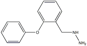 1-(2-phenoxybenzyl)hydrazine Struktur