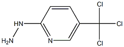 1-(5-(trichloromethyl)pyridin-2-yl)hydrazine Struktur