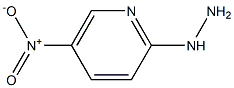 1-(5-nitropyridin-2-yl)hydrazine Struktur