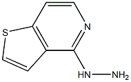 1-(thieno[3,2-c]pyridin-4-yl)hydrazine Struktur