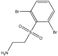 2-(2,6-dibromophenylsulfonyl)ethanamine Struktur