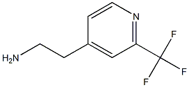 2-(2-Trifluoromethyl-pyridin-4-yl)-ethylamine Struktur