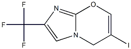 2-(trifluoromethyl)-6-iodoH-imidazo[1,2-a]pyridine Struktur