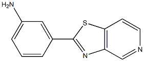 3-(thiazolo[4,5-c]pyridin-2-yl)aniline Struktur